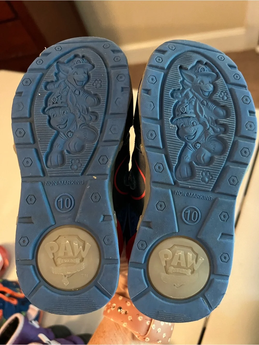 Paw Patrol Navy, Red & Blue Light-Up Kids Sneakers